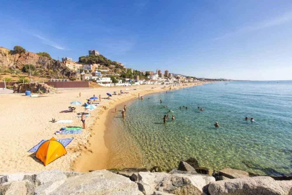 Atico Duplex Playa Area Barcelona Con Spa Exterior Montgat Dış mekan fotoğraf